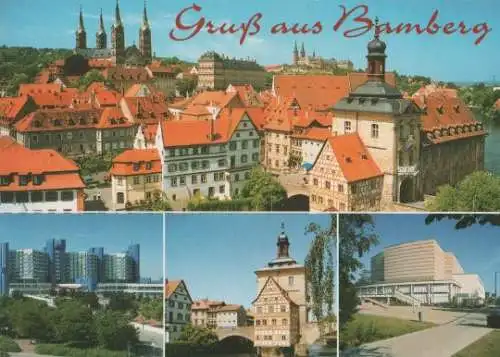 4 Bilder - Gruß aus Bamberg - ca. 1995