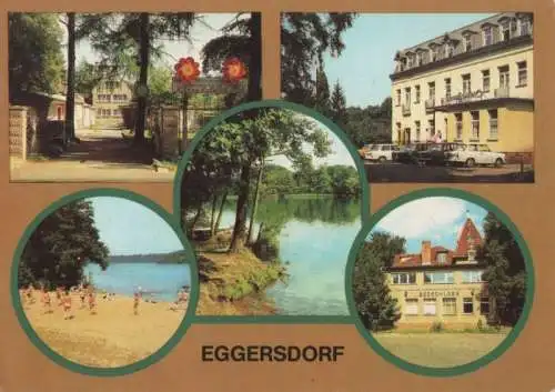 Müncheberg-Eggersdorf - u.a. Gaststätte Seeschloß - 1983