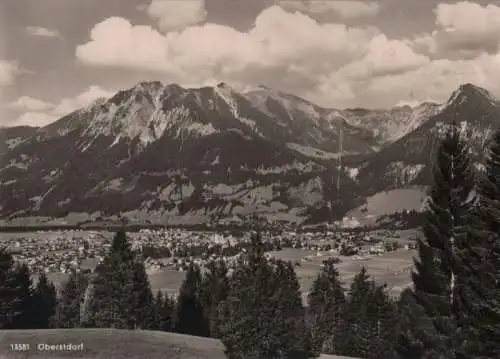 Oberstdorf - mit Nebelhorn - 1959