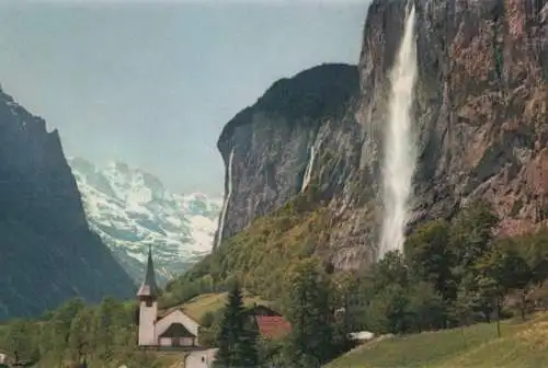 Schweiz - Lauterbrunnen - Schweiz - mit Staubbach