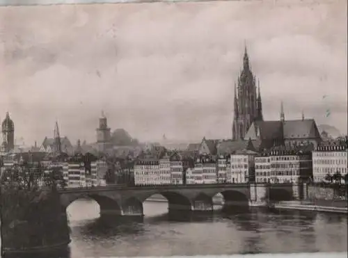 Frankfurt Main - Mainansicht - 1955