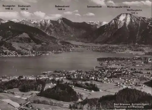 Bad Wiessee - mit Wallberg - 1959