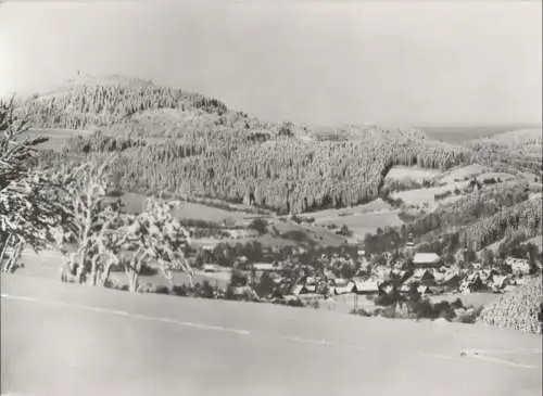 Geising (OT von Altenberg) - Winteransicht