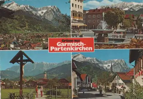 Garmisch-Partenkirchen - u.a. Floriansplatz - 1977