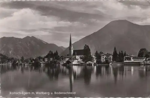 Rottach-Egern - mit Wallberg und Bodenschneid - 1957