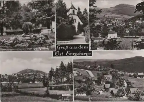 Erzgebirge - Ostteil, u.a. Kurort Bärenfels - 1978