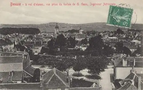 Frankreich - Beaune - Frankreich - vue prise du ballon