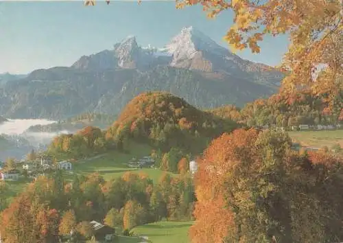 Berchtesgaden - Watzmann im Herbst - ca. 1985