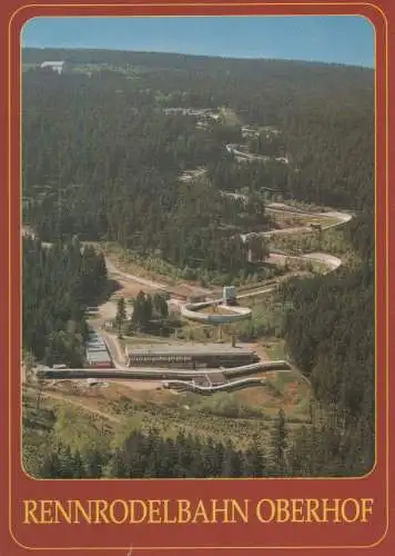 Oberhof - Rennrodelbahn - ca. 1990