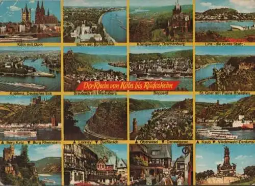 Rhein - u.a. Bonn - ca. 1975