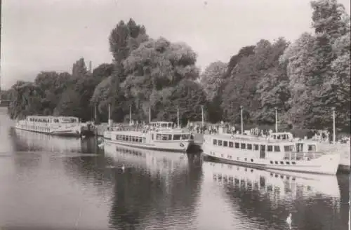 Am Salzhof, Abfahrtsstelle Fahrgastschiffahrt - 1983