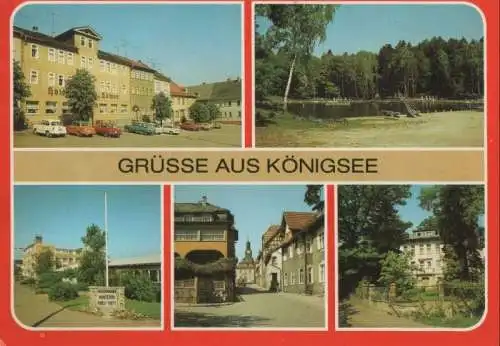 Königsee - u.a. Diät-Kurheim - ca. 1985