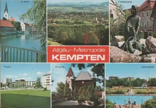 Allgäu-Metropole Kempten - 1989