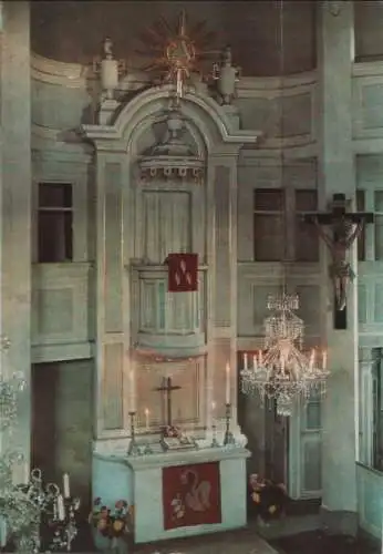 Seiffen - Kirche, Kanzelaltar - 1985