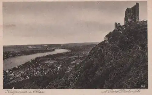 Königswinter - mit Ruine Drachenfels - ca. 1955