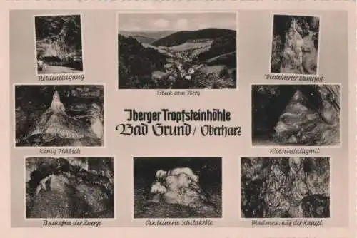 Bad Grund - Iberger Tropfsteinhöhle - ca. 1955