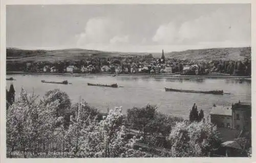 Blick v. Drachenfels auf Bonn Mehlem - ca. 1945