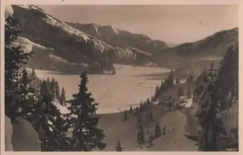 Spitzingsee - und Spitzinghaus - 1939