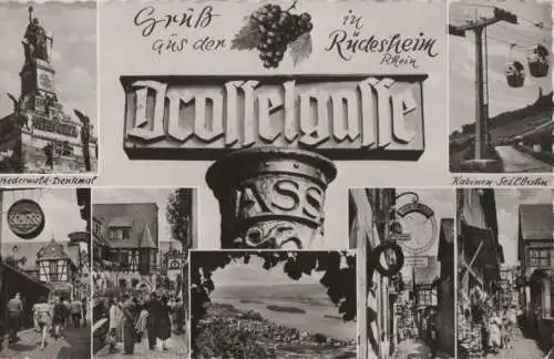 Rüdesheim - Drosselgasse - 1959