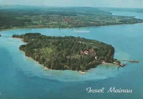 Insel Mainau - Luftbild - 1978