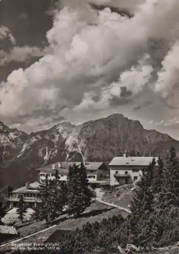 Bad Reichenhall - Predigtstuhlbahn, Gipfelstation - 1963