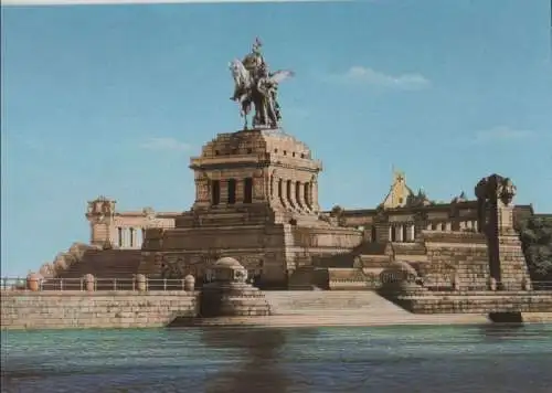 Koblenz - Deutsches Eck vor 2. Weltkrieg - ca. 1980