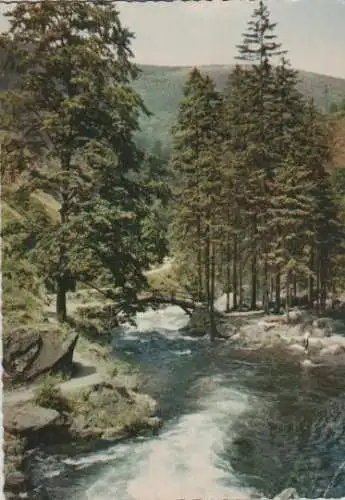 Altenau - Okertal Harz - Inselbrücke - ca. 1965