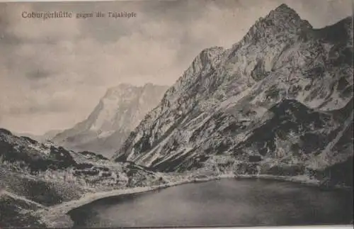 Österreich - Österreich - Coburger Hütte - gegen die Tajaköpfe - ca. 1930