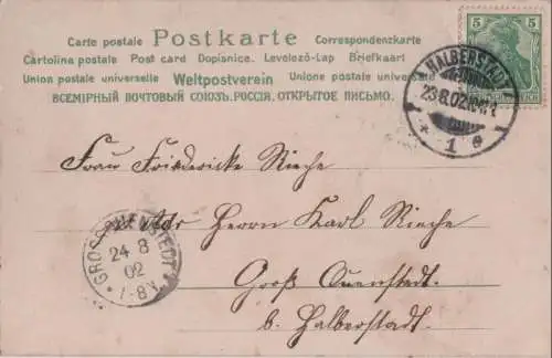 Zum Geburstag 1902