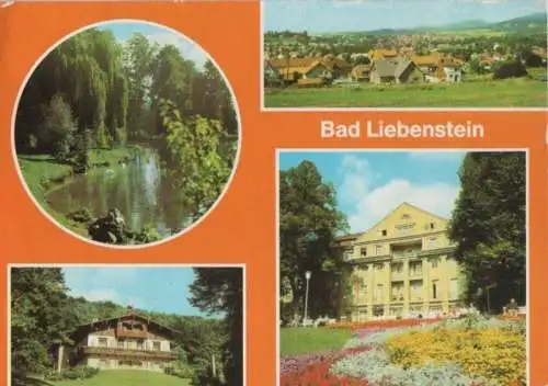 Bad Liebenstein - u.a. Blick vom Panoramaweg - 1985