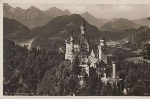 Neuschwanstein (OT von Schwangau) - von oben