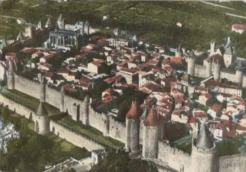 Frankreich - Frankreich - Carcassonne - Centre de la cite - 1966