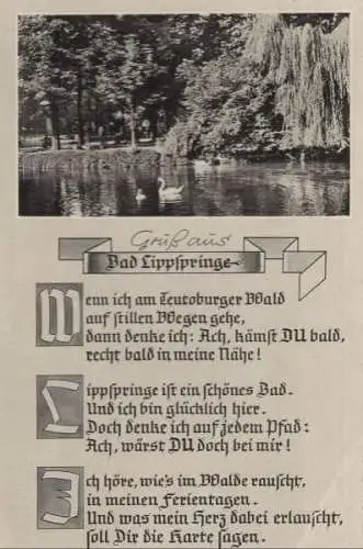 Bad Lippspringe - Gedicht