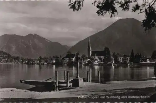 Rottach-Egern - mit Wallberg und Bodenschneid - 1960