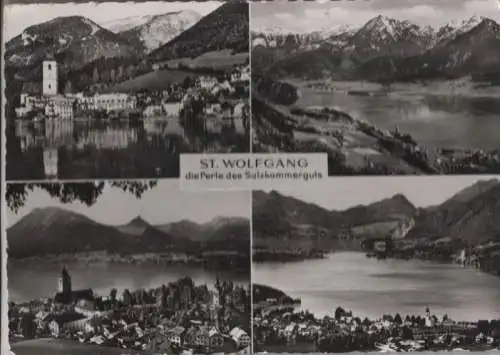 Österreich - Österreich - St. Wolfgang - 4 Teilbilder - 1960