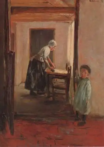 Max Liebermann Die Plätterin