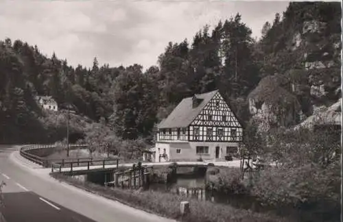 Pottenstein - Partie im Püttlachtal - ca. 1955