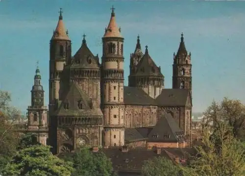 Worms - Dom und Dreifaltigkeitskirche - ca. 1980