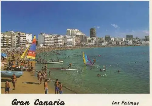 Spanien - Las Palmas - Playa de las Canteras - Spanien - Strandleben