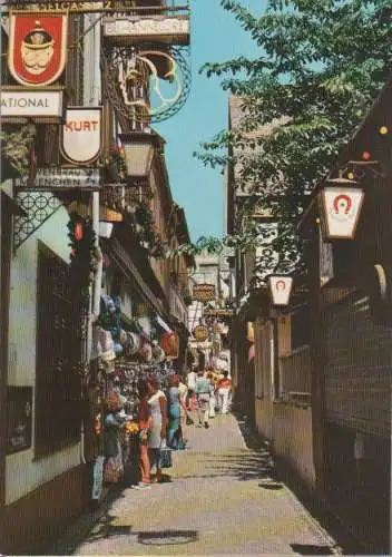 Rüdesheim - Drosselgasse - ca. 1985