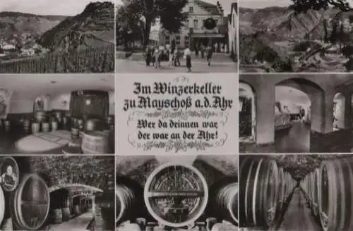 Mayschoß - Im Winzerkeller - ca. 1955