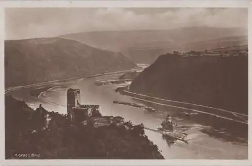 Caub - Kaub - Gutenfels und Pfalz - 1931