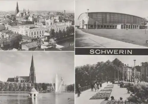 Schwerin u.a. Kongreßhalle - 1986