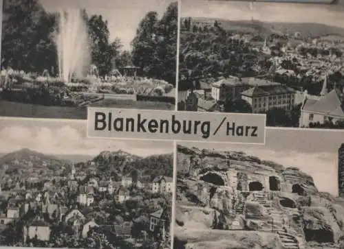 Blankenburg - mit 4 Bildern - 1963