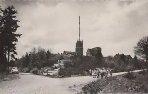 Inselsberg - mit Wetterwarte und Gaststätten - 1960