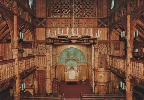 Goslar - Hahnenklee-Bockswiese, Stabkirche - ca. 1975