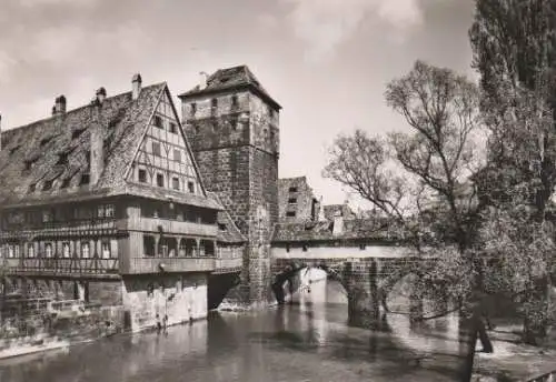 Nürnberg - Weinstadel und Henkersteig - ca. 1955