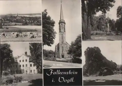 Falkenstein - u.a. Schloß - ca. 1970