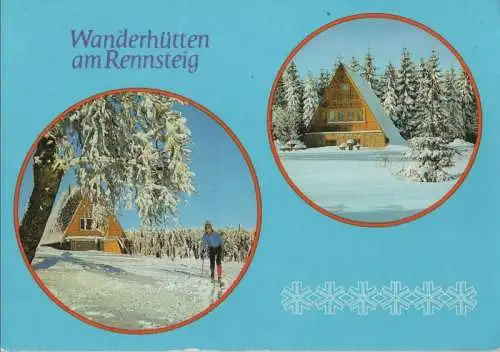 Rennsteig - Wanderhütten