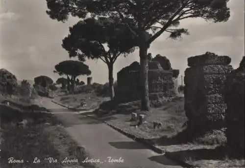 Italien - Italien - Rom - Roma - La Via Appia Antica - Tombe - ca. 1960